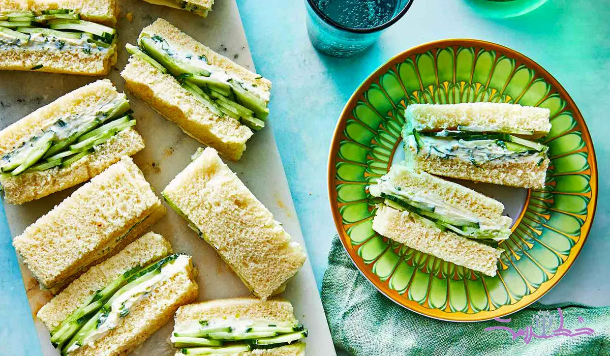 ساندویچ چای عصرانه (Afternoon Tea Sandwiches)