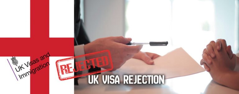 رد شدن ویزای انگلیس